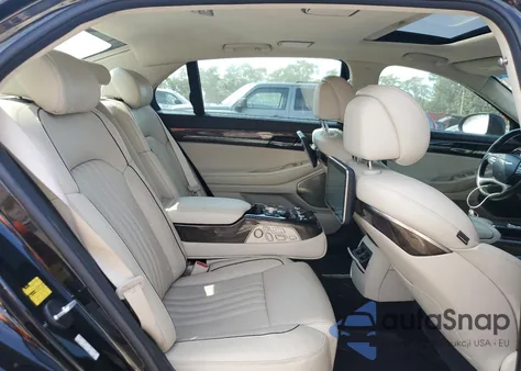 2018 Genesis G90 Ultimate из США, поврежденный, VIN KMHG54JH0JU041598